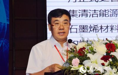 bv1946伟德官网公司总裁马庆推介石墨烯产业化重点项目