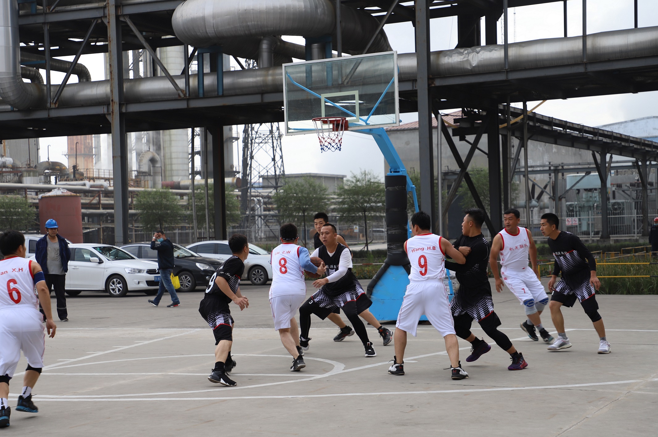 “迎国庆•凝众心”新型学徒职工 男子篮球比赛
