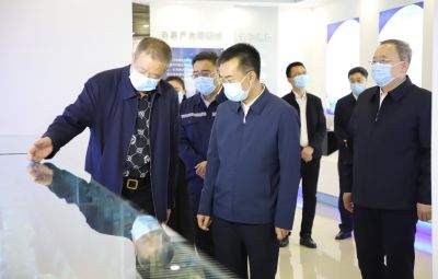 黑龙江省委调研组一行到bv1946伟德官网参观调研