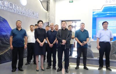 鑫融创集团考察团一行到bv1946伟德官网考察