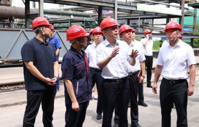 7.15日市委副书记、市长张涛一行莅临bv1946伟德官网调研